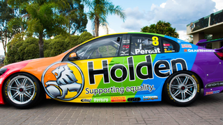 Unapologetically Rainbow Holden Supercar Is A Middle Finger To Haters